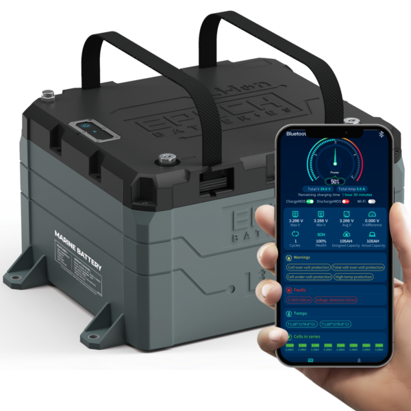 Epoch 48v 100ah  - Ip67 Heated Bluetooth - Image 3